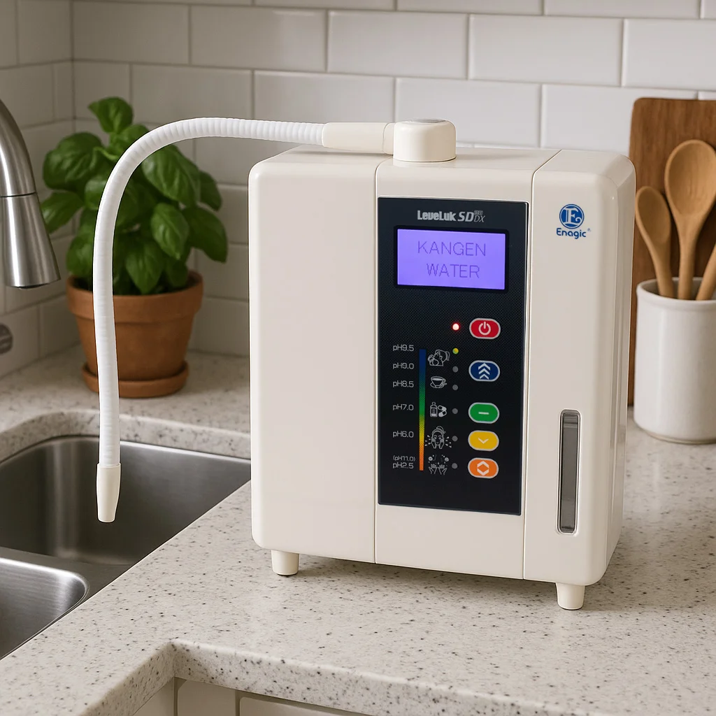 LeveLuk SD501DX installed by the sink